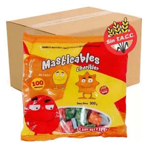 CARAMELO MASTICABLE LHERITIERx300grs (BULTOx20) 300124