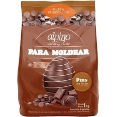 CHOCOLATE ALPINO PINS LECHE X 1 KG
