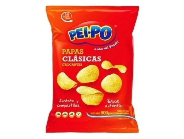 PAPAS FRITAS CLASICAS PEIPO x500grs