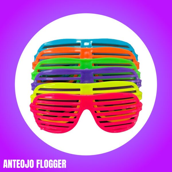 ANTEOJO FLOGGERS FLUO  x6