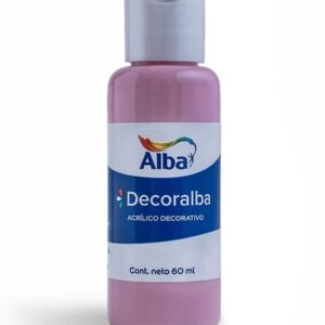 PINTURA ACRILICA ALBA (DECORALBA) TRADICIONAL ROSA COUNTRY 485 x60cc X1