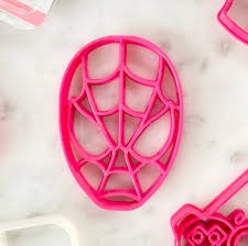 CORTANTE MARCADOR PLASTICO HOMBRE ARAÑA DESIGN x1 4878