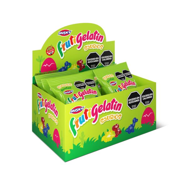 FRUTIGELATIN DINOS MISKY 12 X 30 GRS