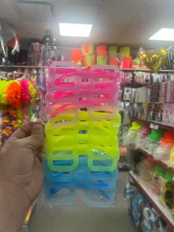 ANTEOJO ECONOMICOS FLUO SURTIDO x12 YJ0419 - Imagen 3
