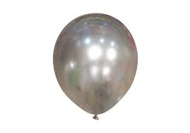 GLOBO GLOBOX CROMO REFLEX 12" PLATA x10 71842