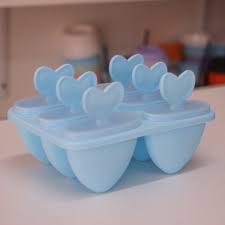 MOLDE PARA HELADO CORAZON X6