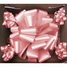 MOÑO PARA AUTO DECORATIVO x1 ROSA