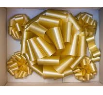 MOÑO PARA AUTO DECORATIVO x1 ORO