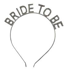 VINCHA STRASS DELUXE BRIDE TO BE (Futura novia) x1