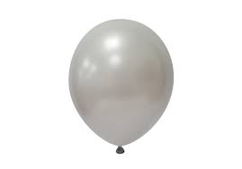 GLOBO GLOBOX PERLADO 12" PLATINUM x50 71781