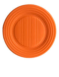 PLATO CHICO NARANJA x10