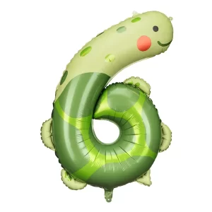 GLOBO NUMERO ANIMAL NUMBER Nº6   TORTUGA