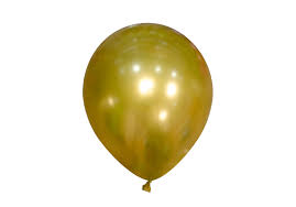 GLOBO GLOBOX CROMO REFLEX 12" DORADO  x10 71859
