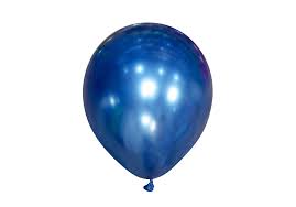 GLOBO GLOBOX CROMO REFLEX 12" AZUL x10 71873