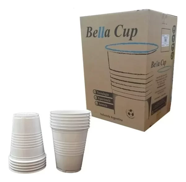 VASO BELLA CUP 220cc (BULTO 30x100)