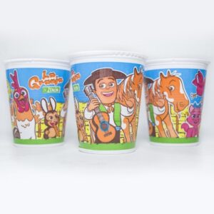 VASO DE  POLIPAPEL LA GRANJA DE ZENON x8  C.O