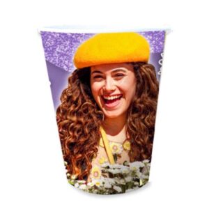 VASO POLIPAPEL MARGARITAS 240 cc x8 C.O