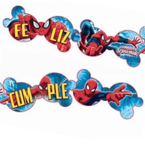 BANDERIN HOMBRE ARAÑA x1  C.O