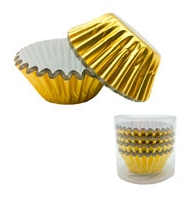 PIROTIN CUPCAKE Nº7 METALIZADO DORADO x100 S34290-D