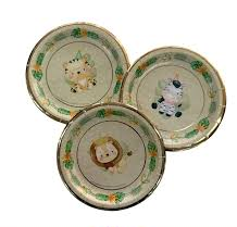PLATO CARTON REDONDO SAFARI x8 u.GM 9708