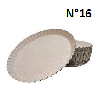 BANDEJA CARTON PAQUETEx100 Nº 16 (30 cm)