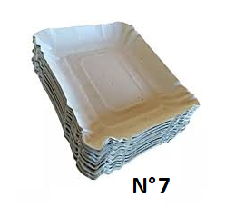 BANDEJA CARTON PAQUETEx100 Nº7
