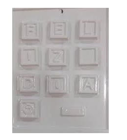 PLACA PARA BOMBON CHOCOFRASE FELIZ DIA Nº1543