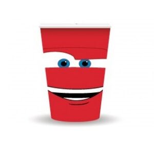 VASO DE  POLIPAPEL CARS  x8 C.O