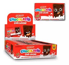 CHOCOLATIN GEORGALOS CON LECHE x40uni. 514