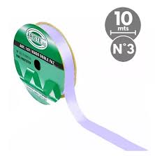 CINTA RASO Nº3 LILA x10mts 6