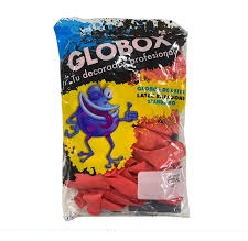 GLOBO GLOBOX LISO 12" CORAL x50 71637