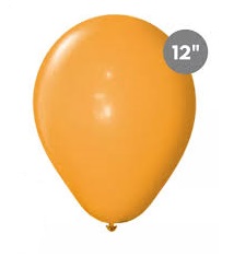 GLOBO GLOBOX LISO 12" MAIZ  x U