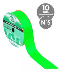 CINTA RASO Nº5 MANZANA x10mts 32