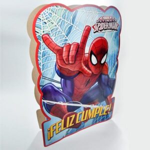 PIÑATA CARTON HOMBRE ARAÑA x1  C.O