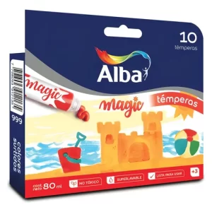 TEMPERAS ALBA MAGIC SURTIDAS X 10