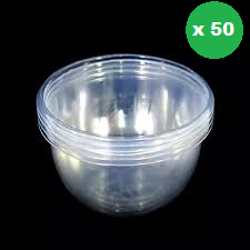 COMPOTERA CRISTAL x50 AMERICAN PLAST