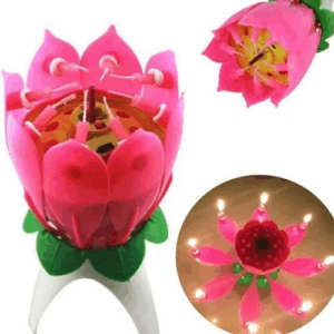 VELA FLOR MUSICAL CIEN FUEGOS x1