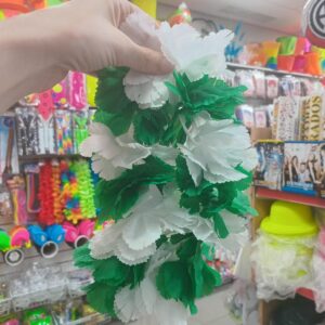 VINCHA FLORES SEDA SAN PATRICIO x1