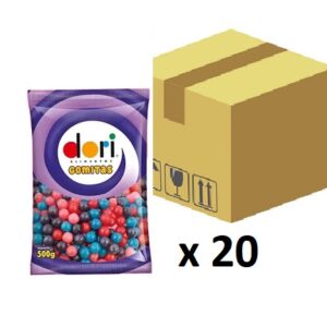 GOMA DORI SOUR BALLS CAJA 20x500 (12726)  2606963