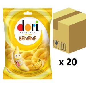 GOMA DORI BANANAS CAJA 20x500 (12743)