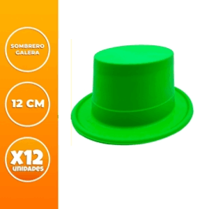 GALERA FLUO IMPORTADA x12 YW17100 VERDE (112856)