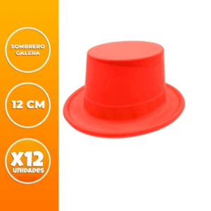 GALERA FLUO IMPORTADA x12 YW17100 NARANJA (112860)