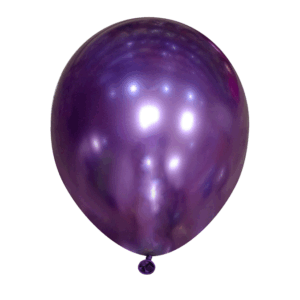 GLOBO GLOBOX CROMO REFLEX 12" PURPURA x10 71903