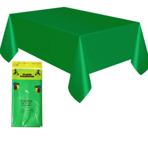 MANTEL PLASTICO 137X183CM  VERDE - ZLE-CM-01 (111866) x U