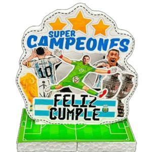 ADORNO ENCASTRE SUPER CAMPEONES ARGENTINA x1 ETIQUETADOS