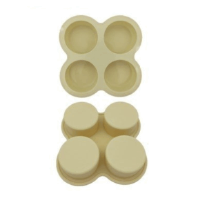 MOLDE SILICONA X 4 JABON / OREO BAÑADA 5CM DIAM - GG73-036A15  (103038)