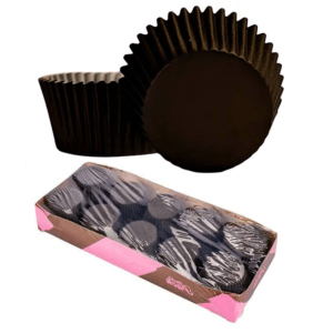 PIROTIN CUPCAKES Nº10 LISO PL2 NEGRO x510 M-PACK