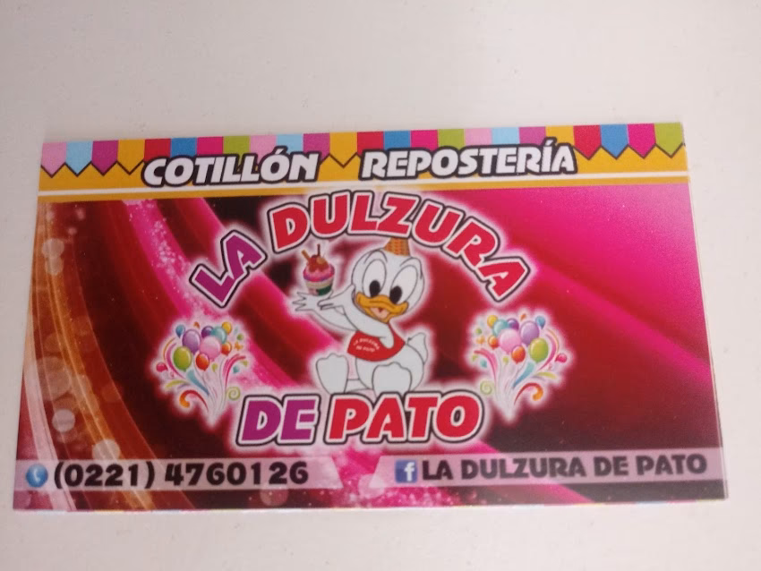 Cotillón Repostería La Dulzura De Pato