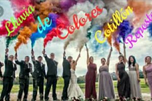 Cotillón Y Reposteria Lluvia De Colores