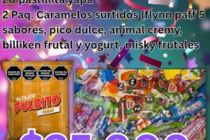 Gibre cotillon reposteria y libreria